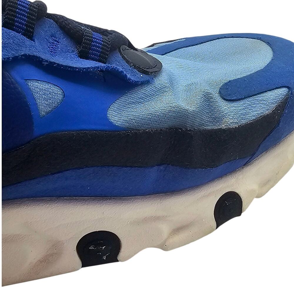 Nike Triple Blue Air Max 270 React Casual Sneakers - Picture 10 of 12